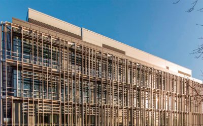 Levolux Infiniti Fins provide a stunning solar shading solution at the Rowett Institute in Aberdeen